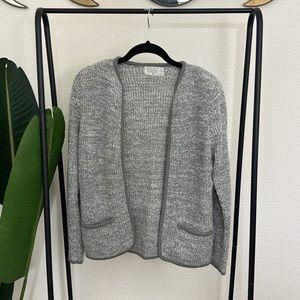 The May Co. Women's Gray Basic Jacket Cardigan Size S